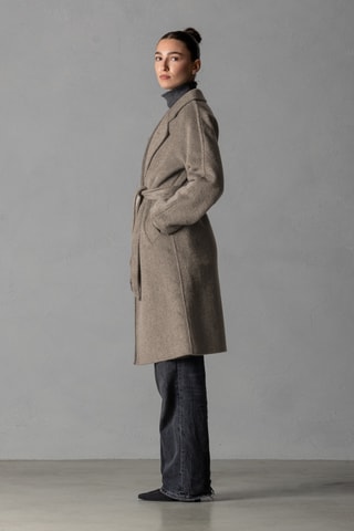Manteau en laine - Taupe