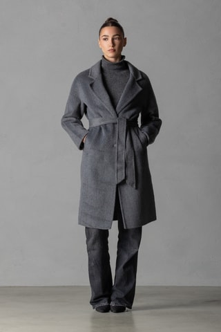 Manteau en laine - Gris