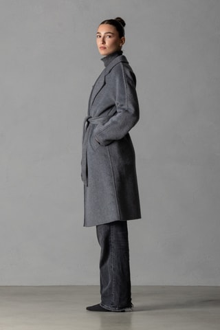Manteau en laine - Gris