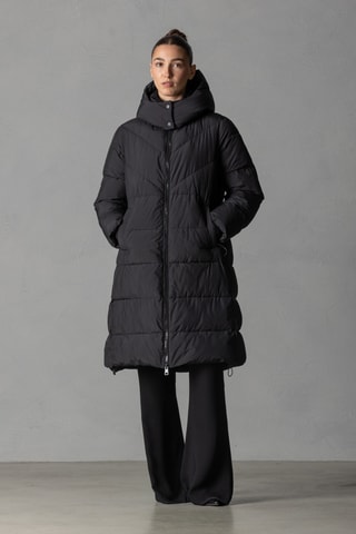 Parka à capuche - Noir