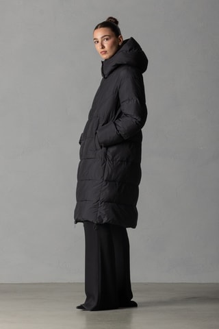 Parka à capuche - Noir