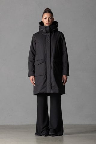 Parka à capuche - Noir