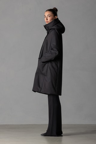 Parka à capuche - Noir