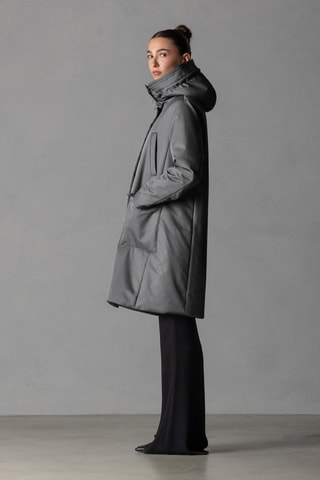 Parka à capuche - Gris