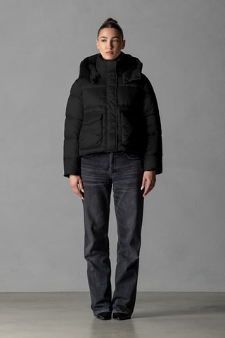 Doudoune à capuche - Noir