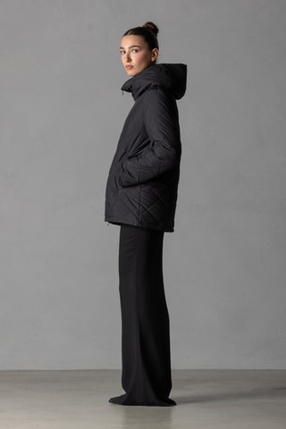 Parka à capuche - Noir