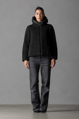 Veste réversible à capuche - Noir