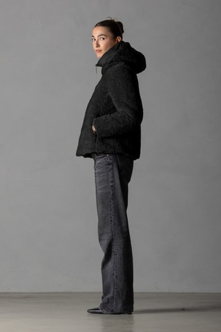 Veste réversible à capuche - Noir