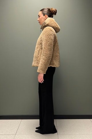 Veste réversible à capuche - Taupe