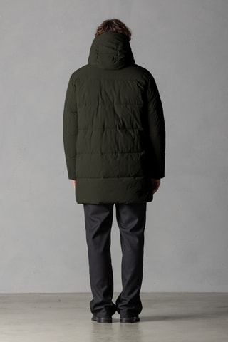 Doudoune à capuche - Vert foncé