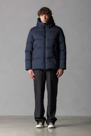 Doudoune à capuche - Bleu marine