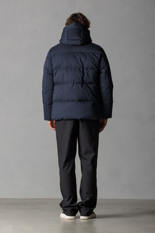 Doudoune à capuche - Bleu marine