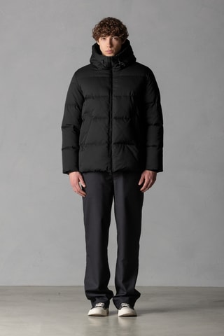 Doudoune à capuche - Noir