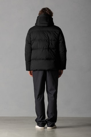 Doudoune à capuche - Noir