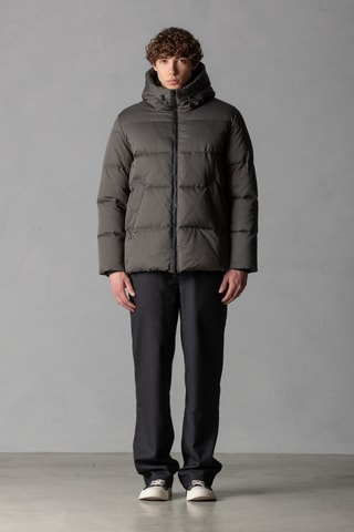Doudoune à capuche - Gris