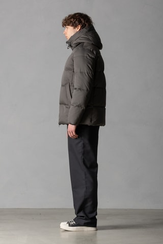 Doudoune à capuche - Gris