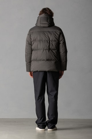 Doudoune à capuche - Gris