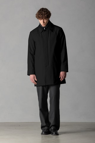Manteau à capuche - Noir