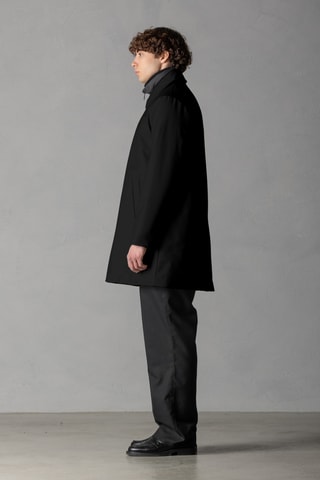 Manteau à capuche - Noir