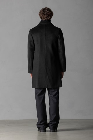 Manteau en laine - Noir