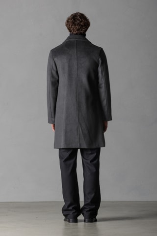 Manteau en laine - Gris foncé