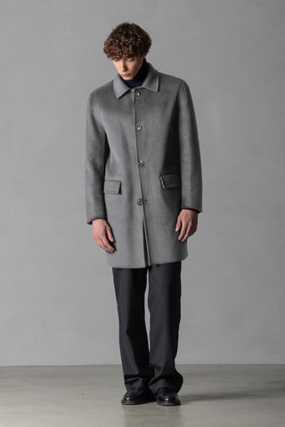 Caban en laine - Gris