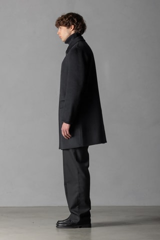 Caban en laine - Gris foncé