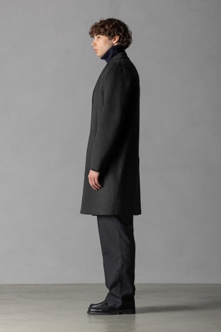 Manteau en laine - Gris foncé