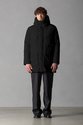 Parka à capuche - Noir