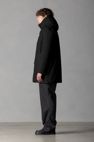 Parka à capuche - Noir