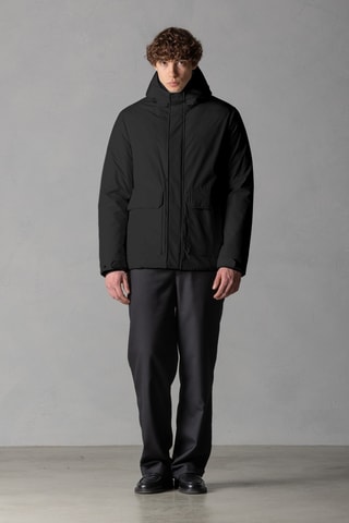 Parka à capuche - Noir