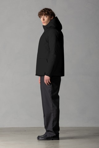 Parka à capuche - Noir