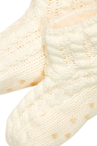 Sok-sloffen Kalia Ecru