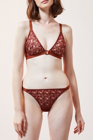 Tanga Retro Mosterdgeel