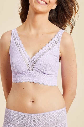 Bralette Post Op Lila