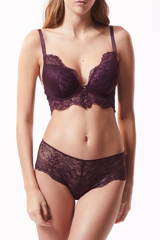 Voorgevormde Beha Ink Donkerpaars