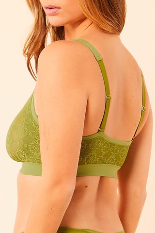 Sportbeha Debby Plus Size Anijsgroen