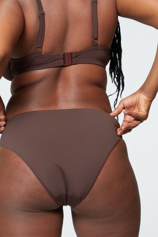 Bikinibroekje Essentielle Chocoladebruin - Etam