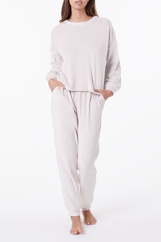 Pyjamajoggingbroek Berty - Ecru
