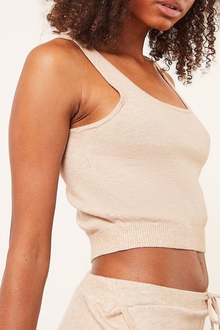 Crop Top Chaya Beige