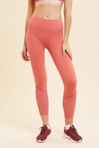 Legging Hoge Taille Milo  Grenadinerood