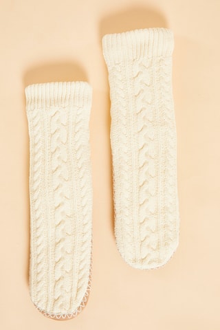 Antislipsokken Nolia Ecru