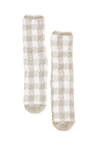 Sokken Xmas House Gemêleerd Lichtgrijs