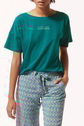 T-shirt - Smaragdgroen