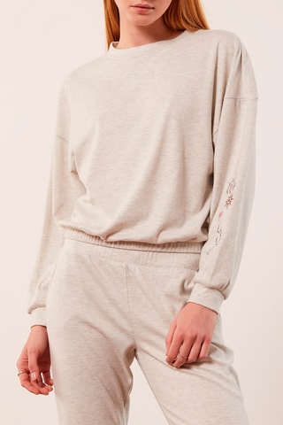 Sweater Maude Gemêleerd Ecru