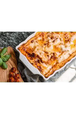 4 plats au four en grès StoneWhite - 20 x 13 x 4,5 cm