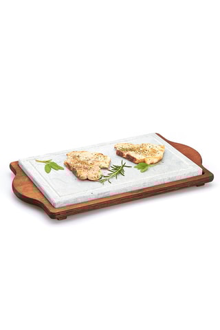 Pierre ollaire rectangulaire - 30 x 52 cm