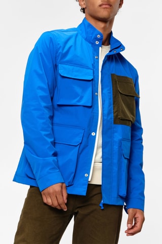 Veste Aigle x Faguo Bleu roi