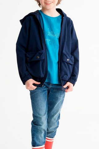 Veste à capuche  Bleu foncé