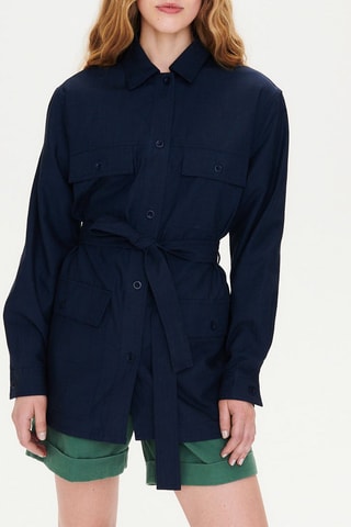 Surchemise Ws22Sh04 Bleu marine